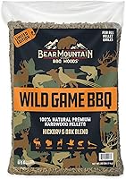 Vista 19 de Bear Mountain BBQ Premium Wood Butcher's Blend - Gránulos para ahumar, mezcla de pellets de madera dura totalmente natural para asar al aire libre