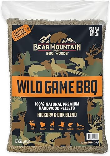 Miniatura 19 de Bear Mountain BBQ Premium Wood Butcher's Blend - Gránulos para ahumar, mezcla de pellets de madera dura totalmente natural para asar al aire libre