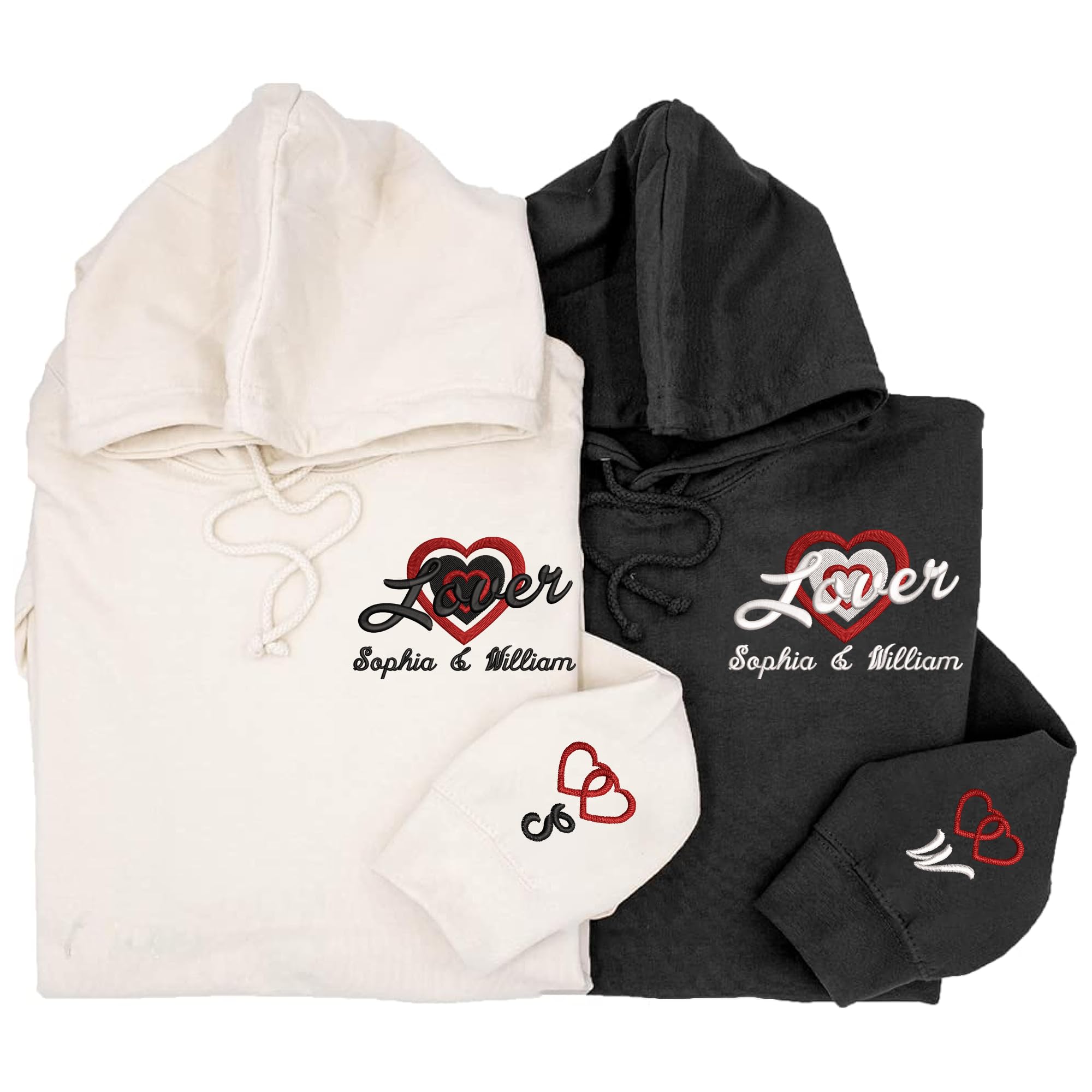 Cute Valentines Day Gifts For Boyfriend Customizable *'* Hoodie
