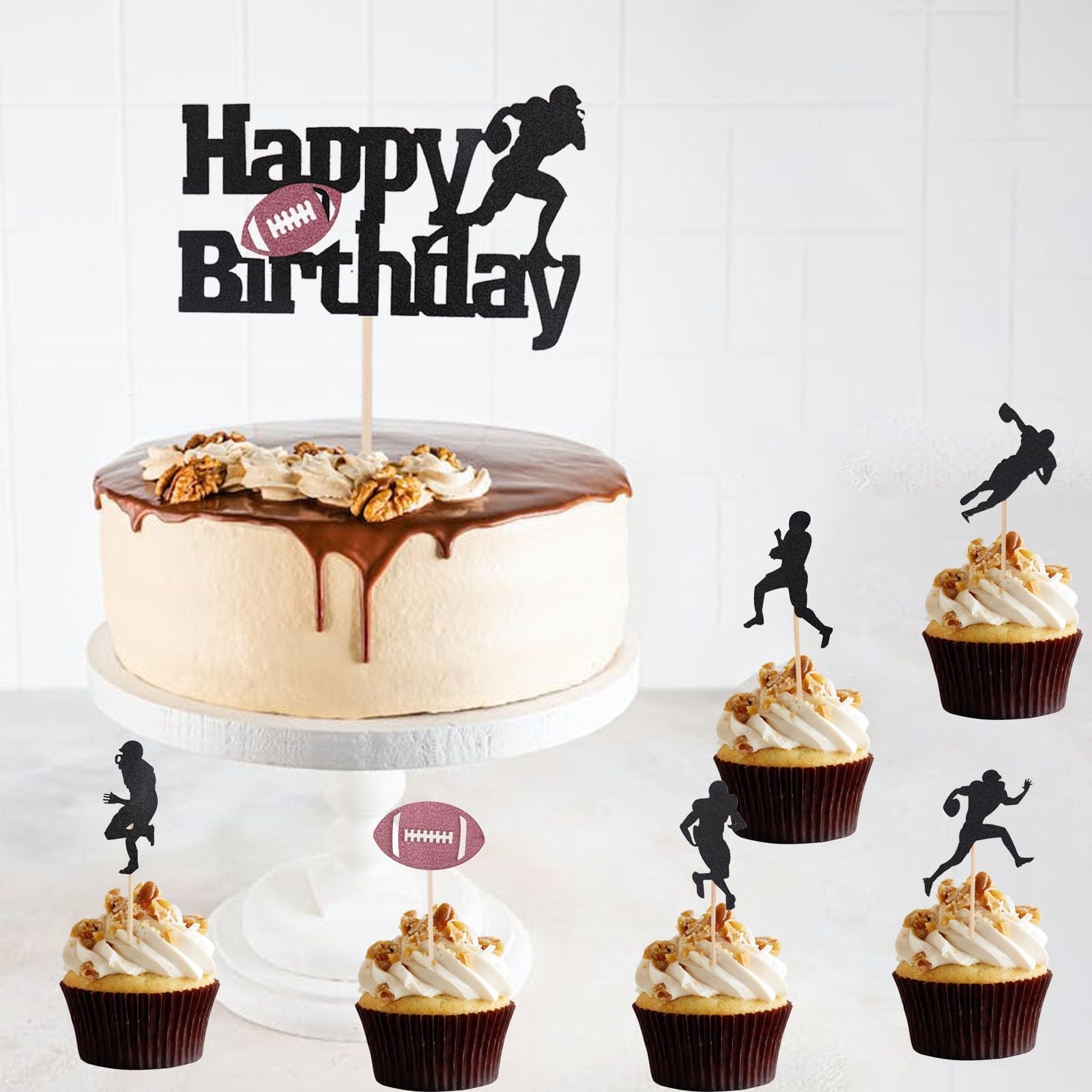 Decorazioni Per Torta Compleanno A Tema Gaming - 13 Pezzi, Topper Per Cupcake E Torta, Carta Resistente