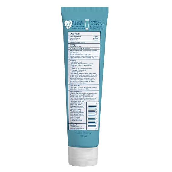 Blue Lizard Kids Mineral SPF 50 Sunscreen Lotion, 100% Mineral, Childrens Sunscreen, Water-Resistant Formula, Paraben-Free, Fragrance-Free, 5 fl oz