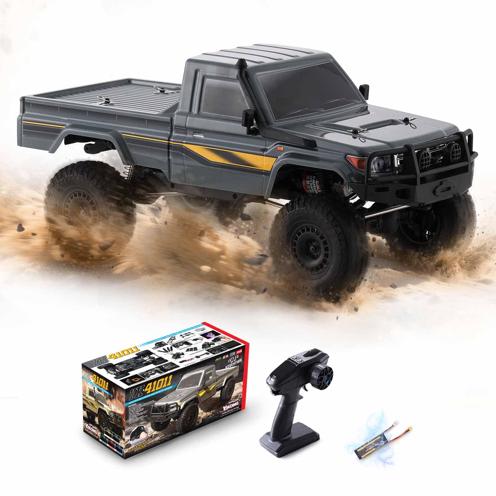 Amazon.com: BEEZRC YKHOBBY 1/10 YK41011 Simulation LC79 RC Crawler