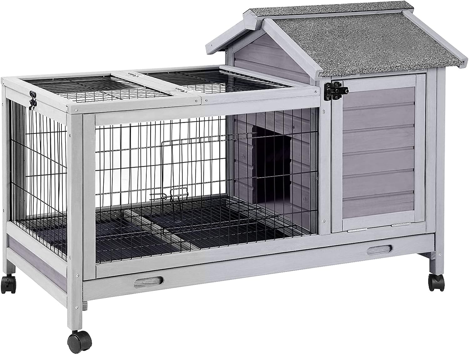 rabbit hutch on wheels