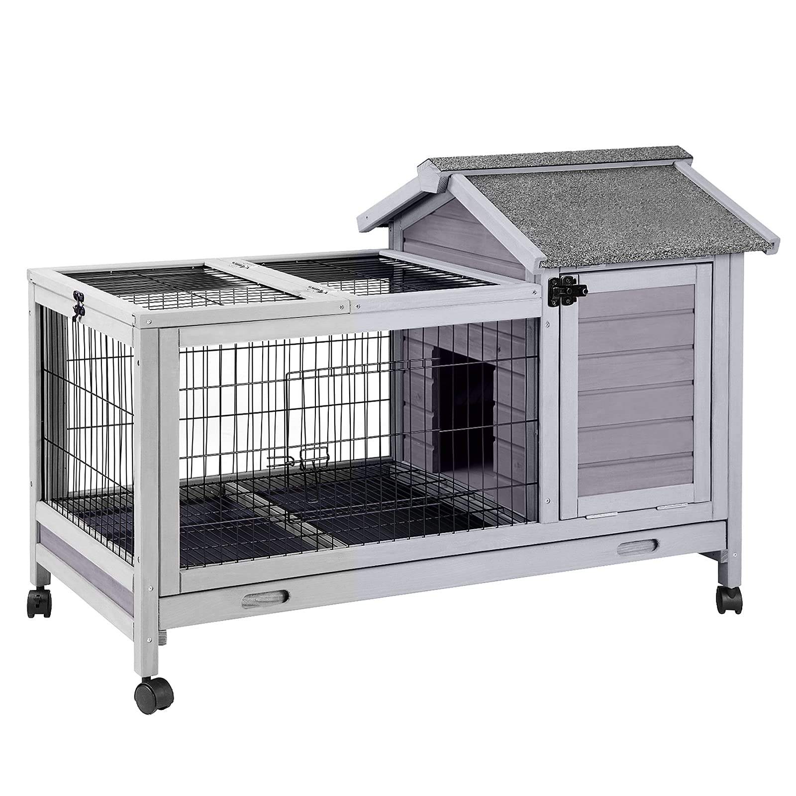 rabbit hutch on wheels
