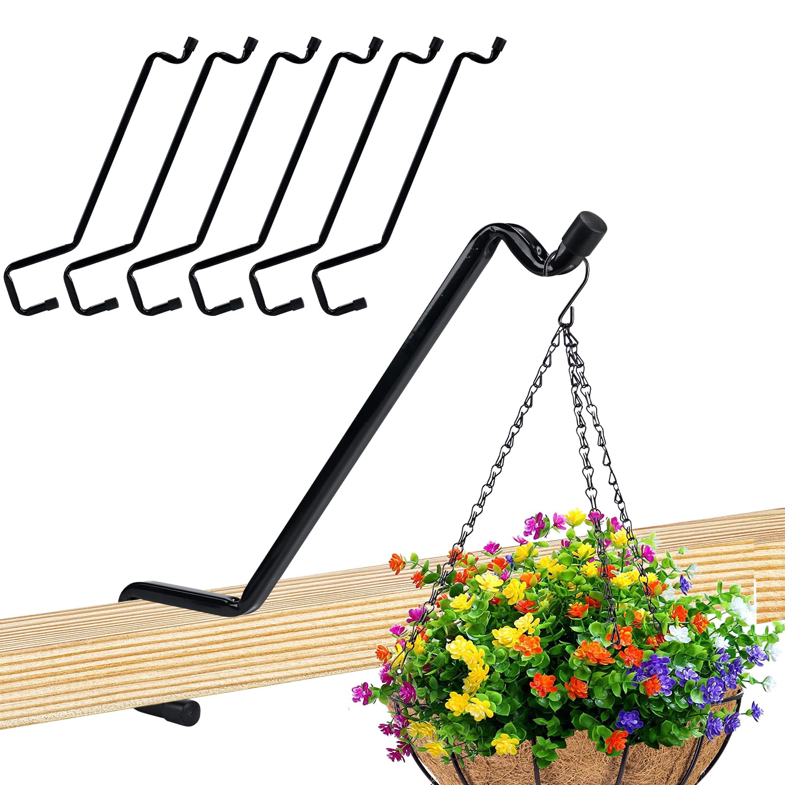 Bird Feeder Deck Hook MIXXIDEA Heavy Duty Deck Hook - Adjustable Hanger For Bird Feeders & Planters Railing Hook For Decor Bird Feeder Deck Hook MIXXIDEA Heavy Duty Deck Hook - Adjustable Hanger For Bird Feeders & Planters Railing Hook For Decor