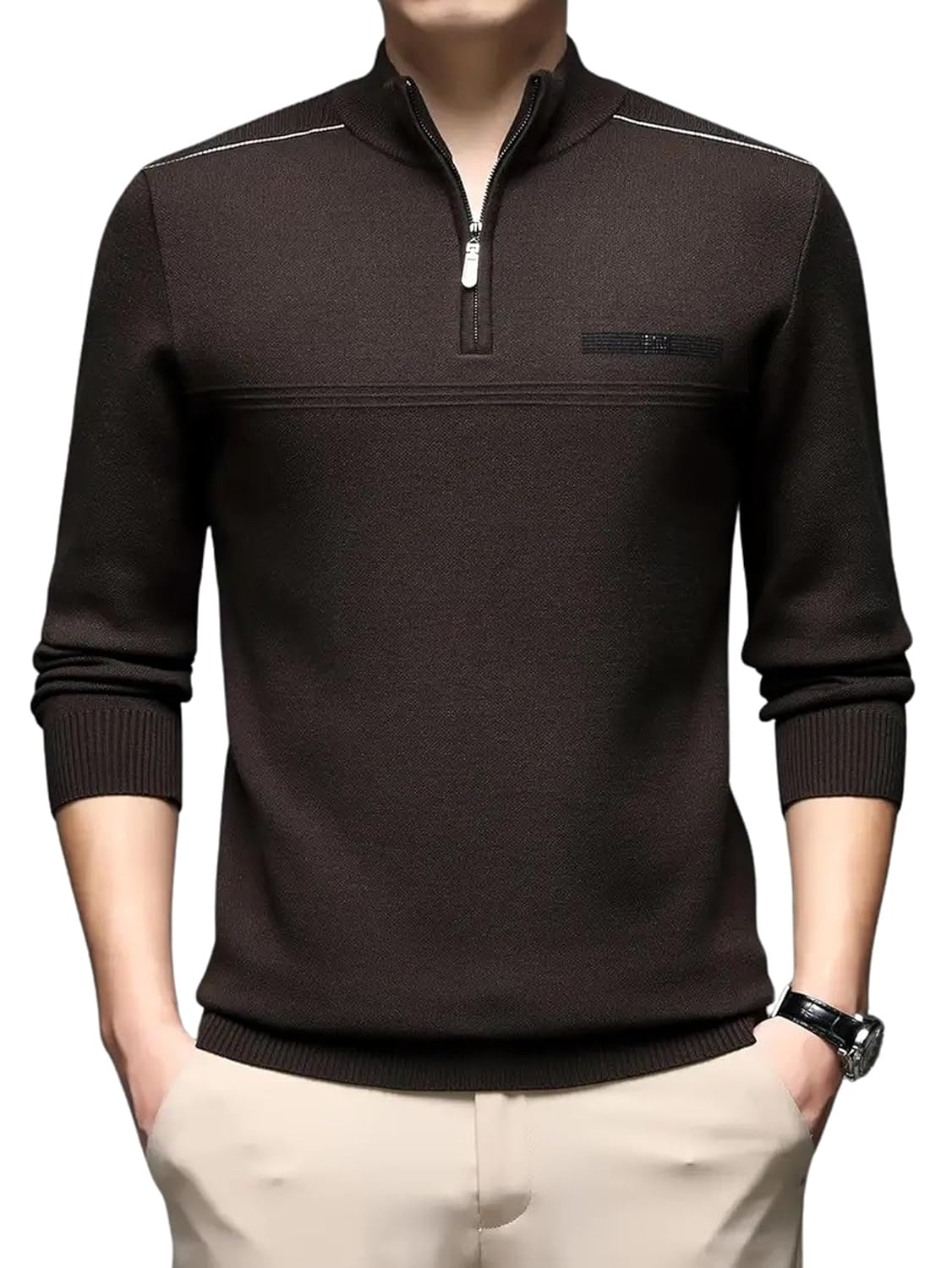 Lymio T Shirt for Men || Chain Collar Style T Shirt || Solid Style (Packs Also Available) (T-61-63)