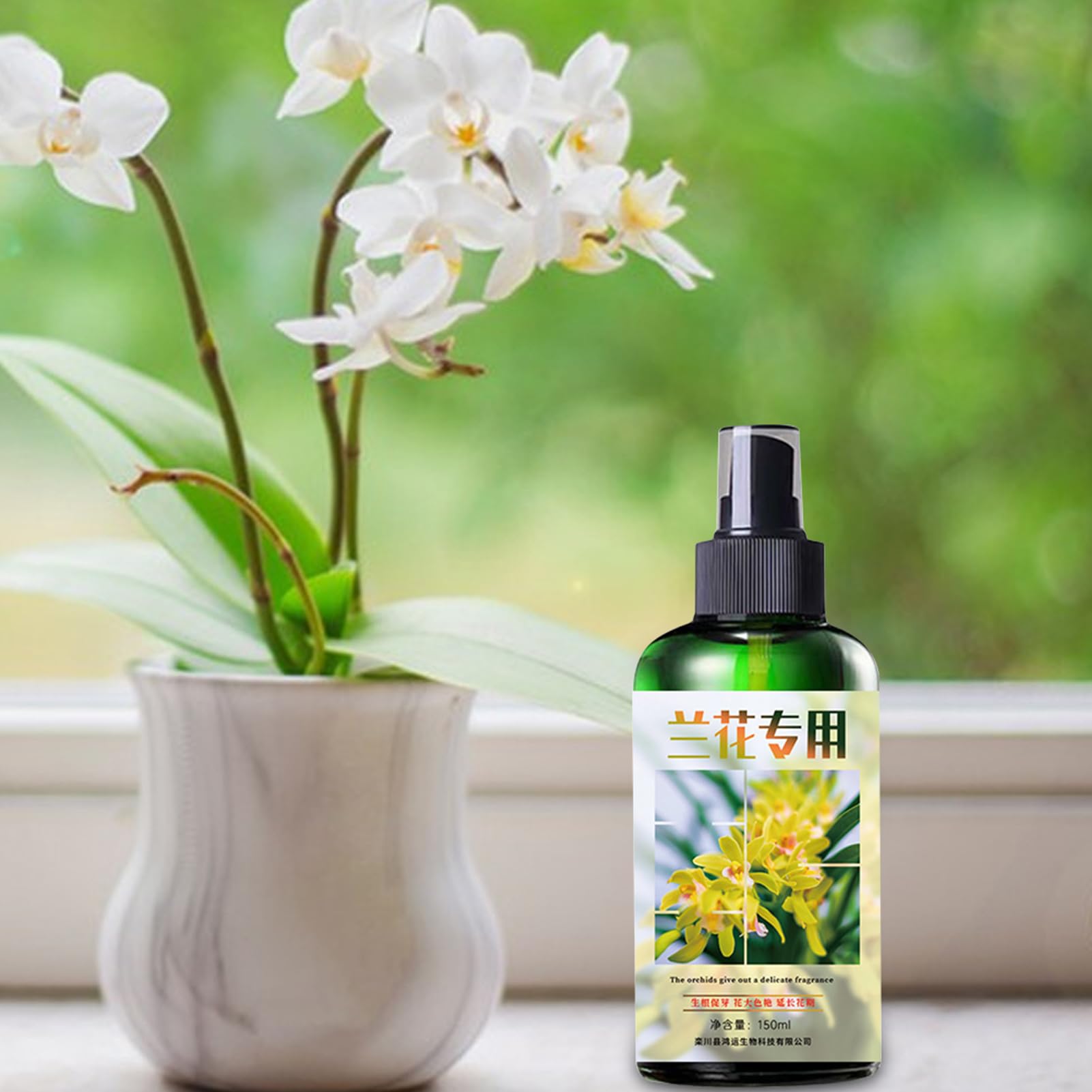 Alimento para plantas de orquídeas | Fertilizante líquido de enraizamiento | Fertilizante líquido para orquídeas | Spray de niebla de orquídeas | Fertilizante natural para orquídeas | Niebla compacta