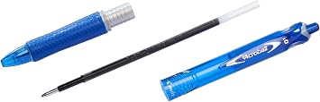 PILOT - Acroball Retractable Ballpoint Pen 1.0mm - Black Ink - Pack of 4