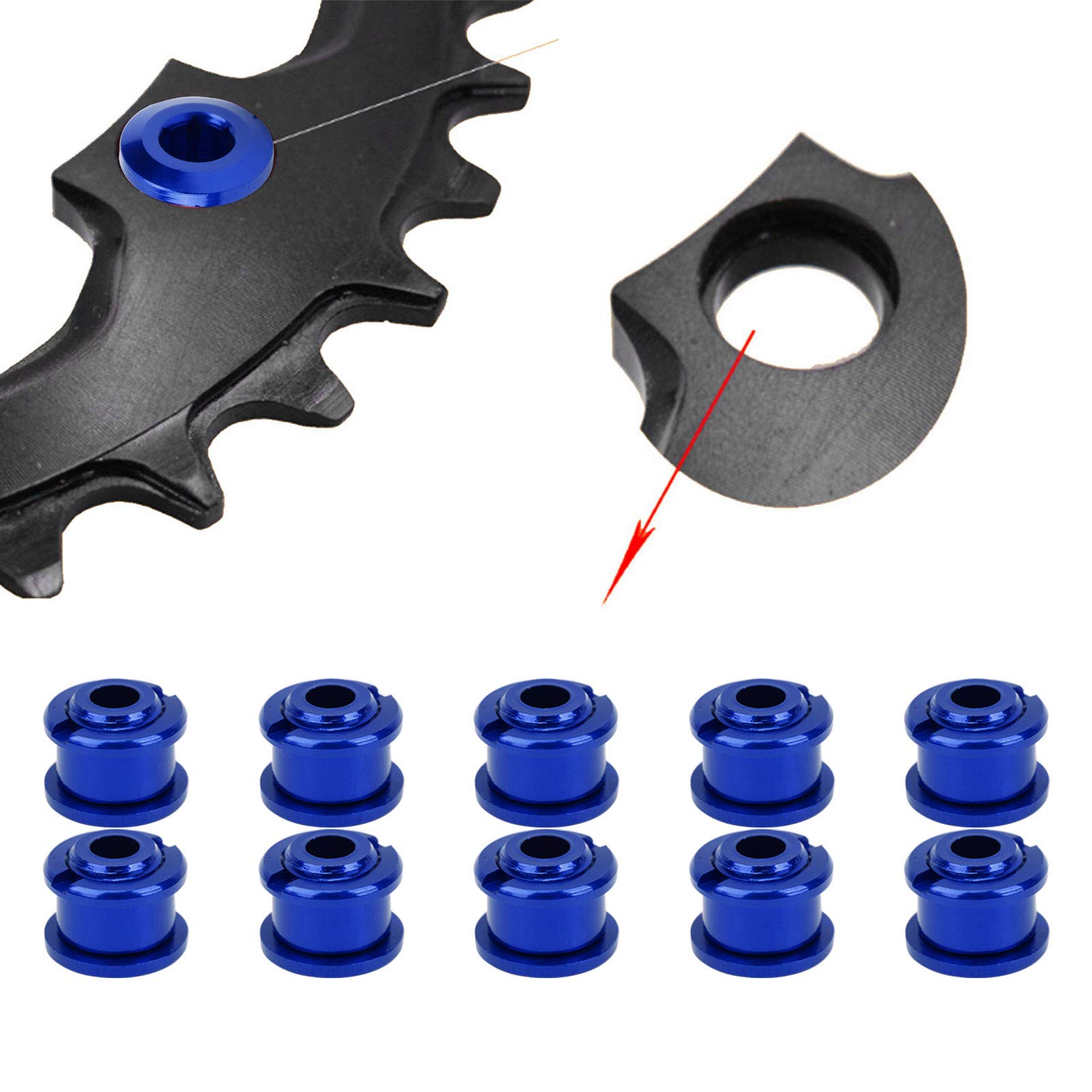 FSA Full Speed Ahead Gamma/Alpha Steel Megatooth Bicycle Chainring - 82x34t WA788-380-0475023540