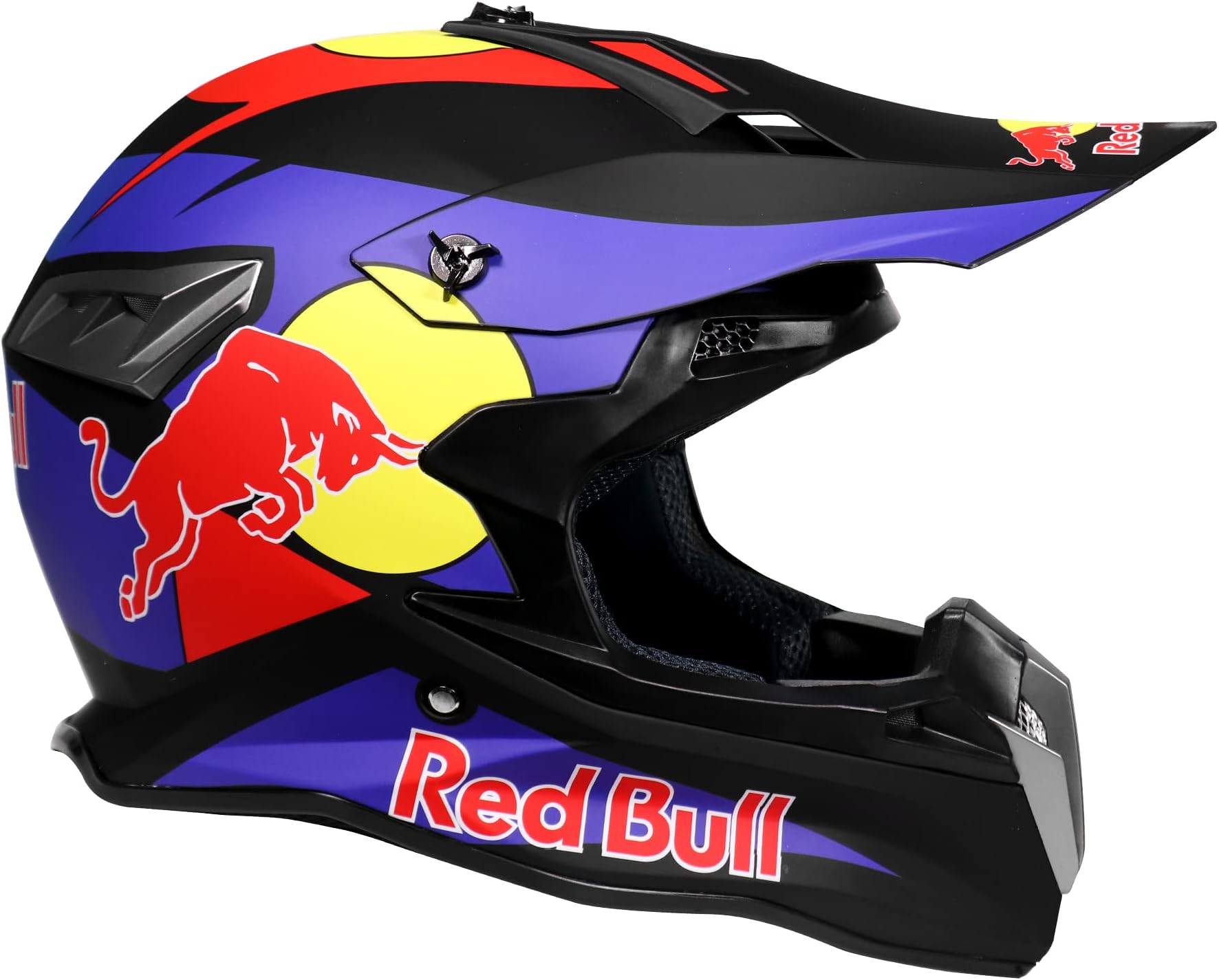 Motocross Off-Road Dirt Bike Mountain Full Face Helmet /Motorbike Safety Helmet with Universal Graphic