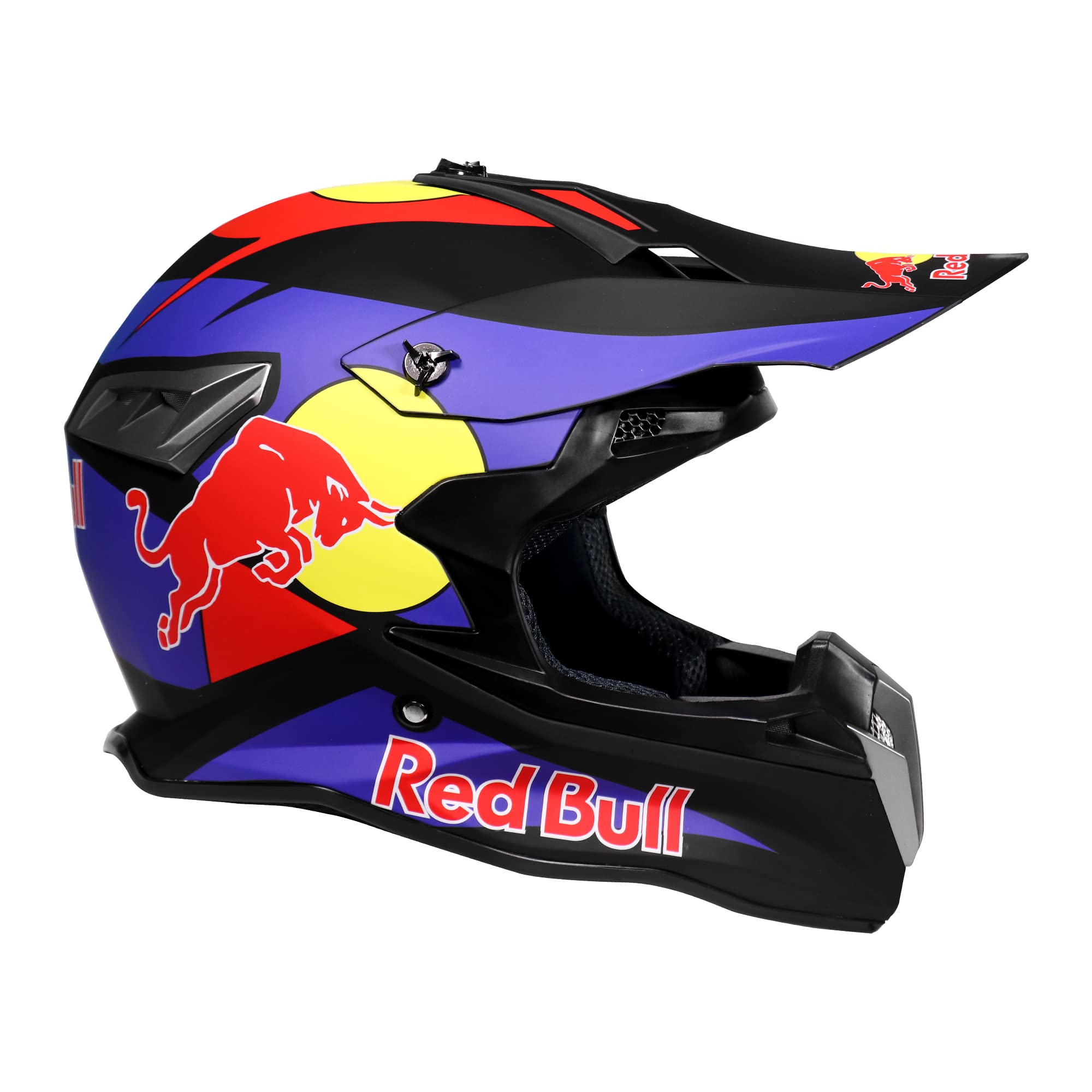 Motocross Off-Road Dirt Bike Mountain Full Face Helmet /Motorbike Safety Helmet with Universal Graphic