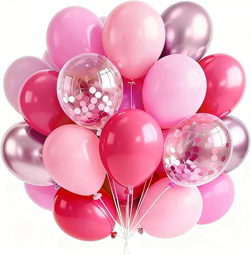 Miniatura 13 de PartyWoo Globos Negros y Dorados 66 piezas 12 Pulgadas Negro Mate Blanco Cromado Dorado Metálico Globos de Confeti para Graduación Baby Shower