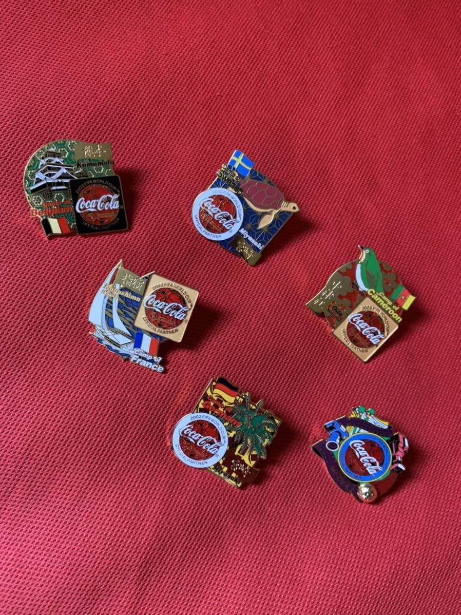 コカコーラ ピンズセット コカコーラオリンピックゴールドピクトグラム