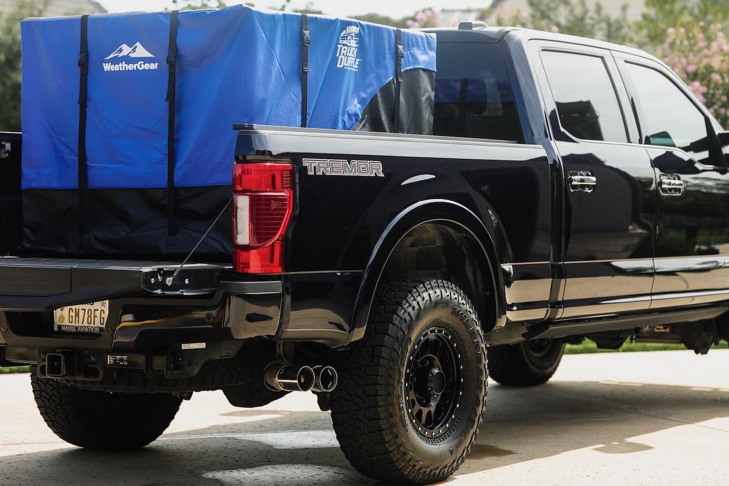 TruckDuffle Truck Bed Storage Bag – Expands Up to 70 Cu Ft – Weatherproof Cargo Organizer – Waterproof Heavy-Duty Soft-Shell Material – Fits Compact to Heavy Duty Beds