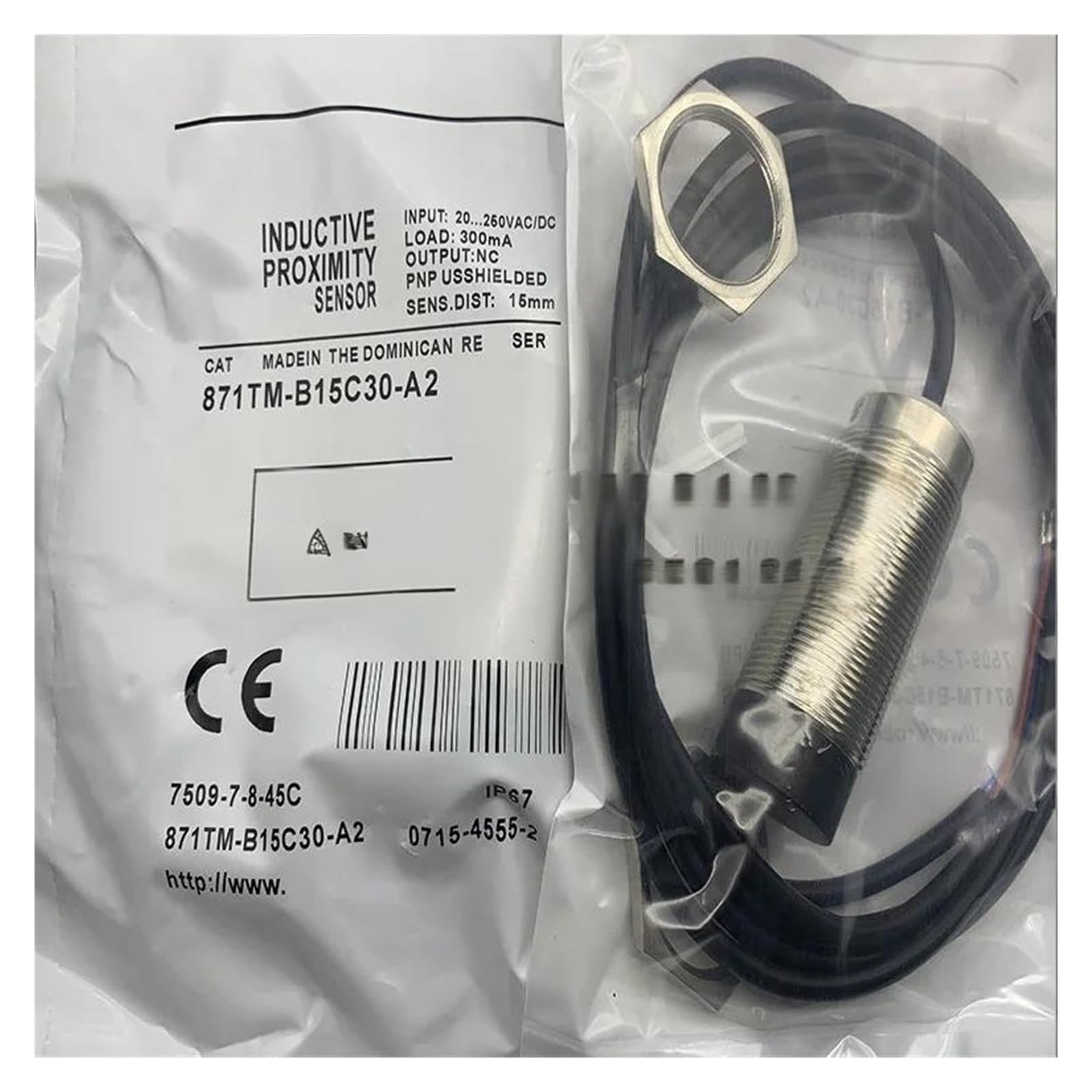 Capteur 871TM-B4N12-C2 pour stopper les pannes de détection sur vos convoyeurs industriels