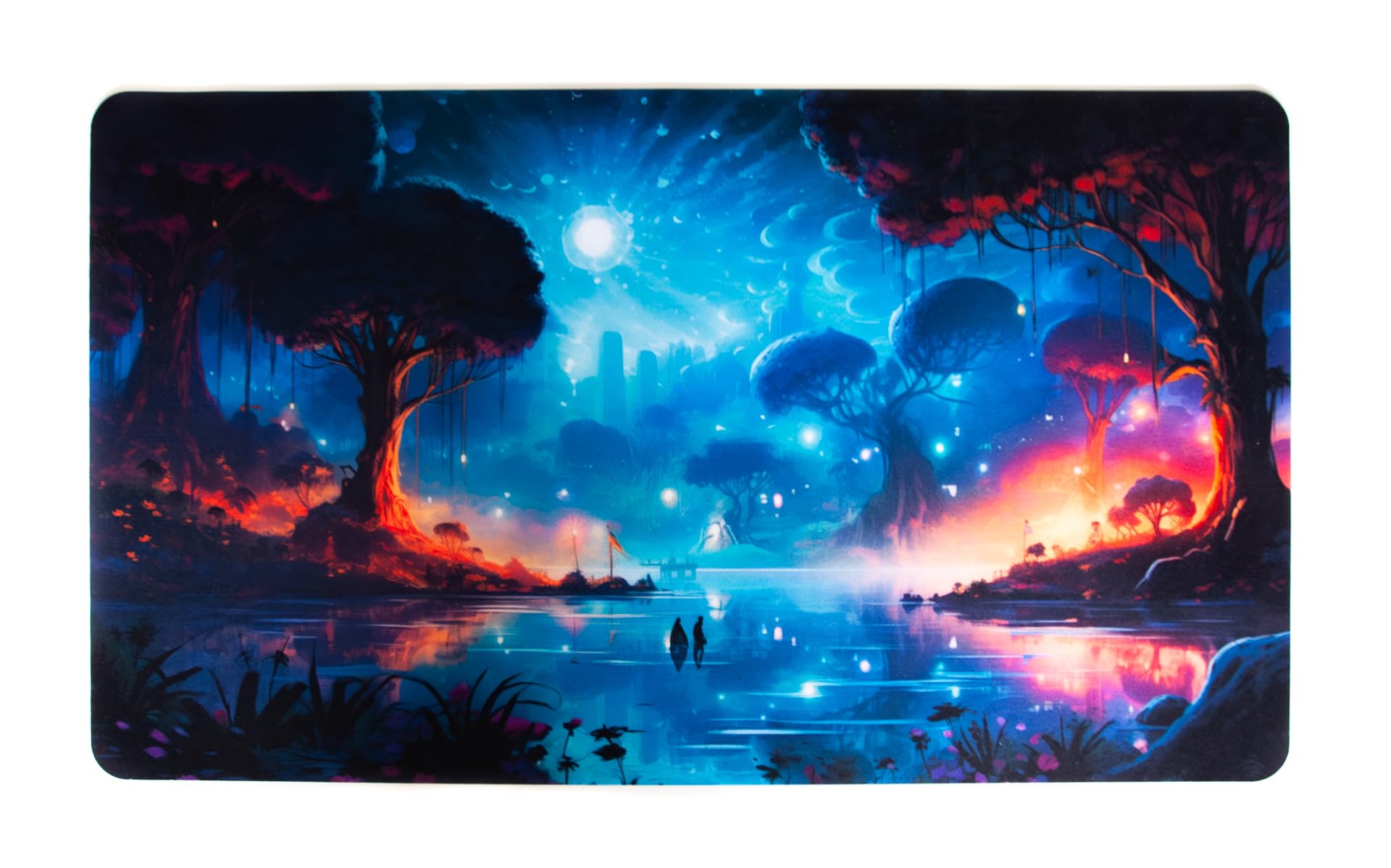 Jezioro 24"x14" / 61x35,5 cm - Gumowa mata kompatybilna z grą Lorcana TCG