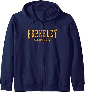 Vintage Berkeley California CA Throwback Design - Classic Zip Hoodie