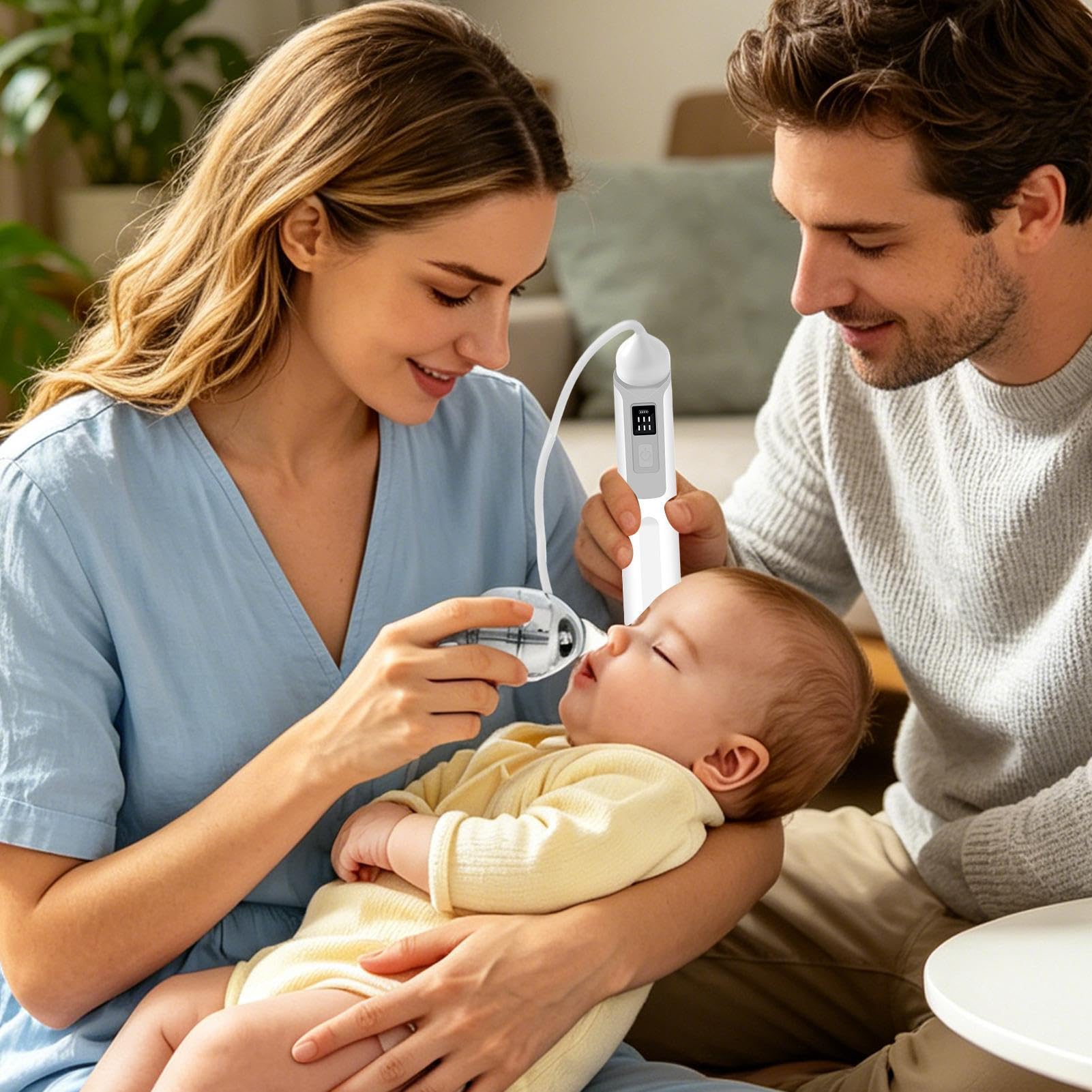 Aspirador Nasal Para Bebés Y Niños Dispositivo de Succión Eléctrico