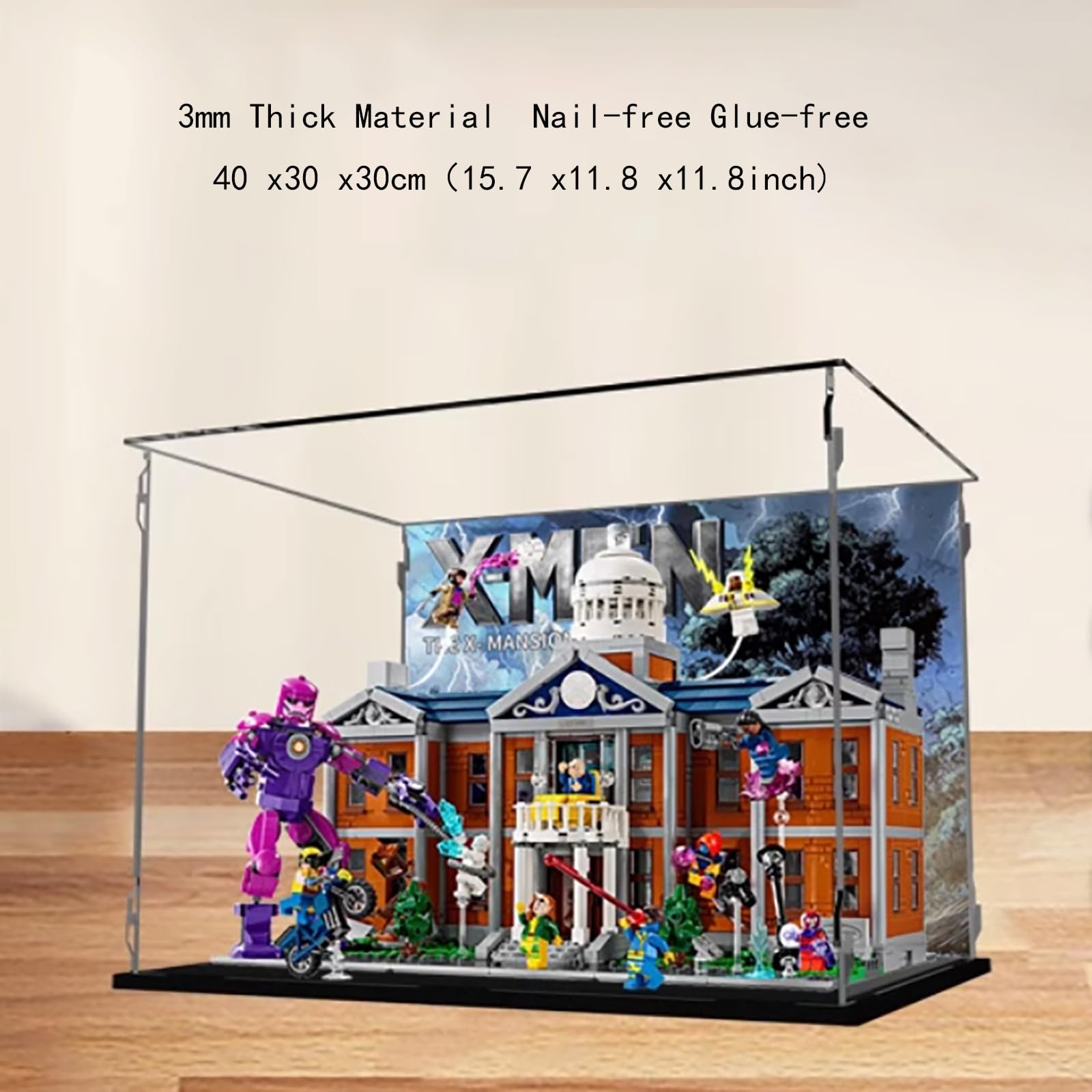 Amazon.com: NNIESSD Acrylic Display Case for Lego 76294 X-Men: X