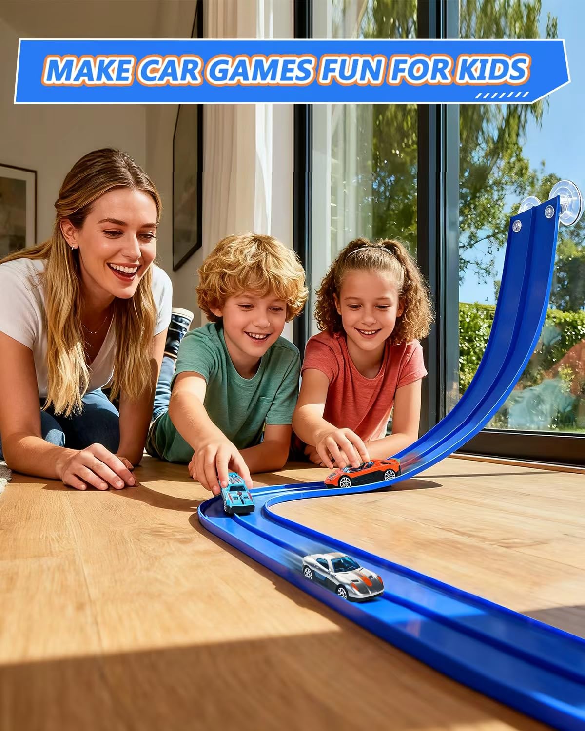 Hot Wheels Curves Tracks 2 Sets Of 2 Curves. New! About 4 Feet Of Track Builder! 783318467023