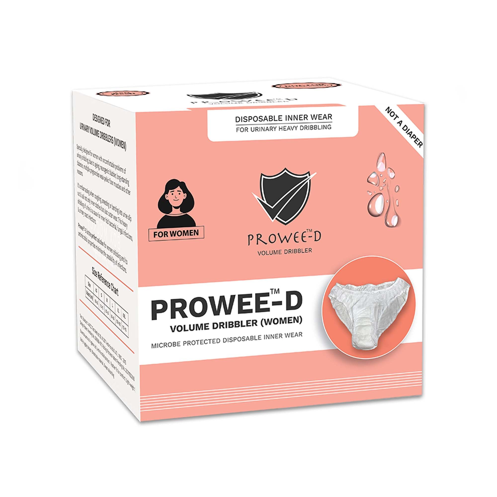 See full amazon price history chart for Prowee Women Disposable Briefs for Incontinence Protection | Pre-fitted with Absorbent Pad for High Flow | Prevents Rashes & Infection -Pack of 5, XL Size. Prowee Women Disposable Briefs for Incontinence Protection | Pre-fitted with Absorbent Pad for High Flow | Prevents Rashes & Infection -Pack of 5, XL Size. (B09PG1H3NK) Amazon Price History, Amazon Price Tracker