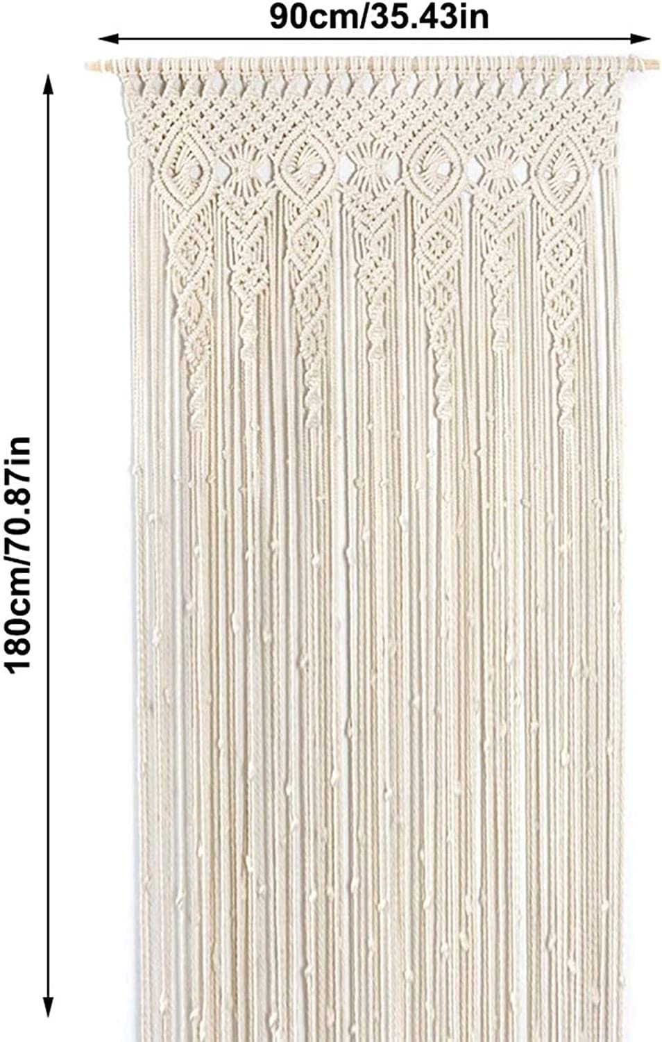 Arazzo da parete in , in tessuto , per appendere stanze, divisorio, tenda boho, decorazione da parete