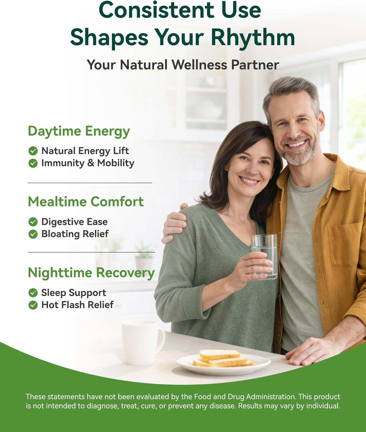 Moringa Capsules 1000mg, Moringa Leaf Extract 10:1, Complete Green Superfood, for Energy, Sleep, Immune & Gut Health, Veg Capsules 120 Count, All-Natural, Non-GMO, Made in USA - Image 2