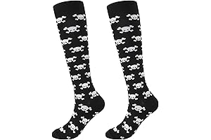 Women's Skeleton Socks for Enhanced Circulation