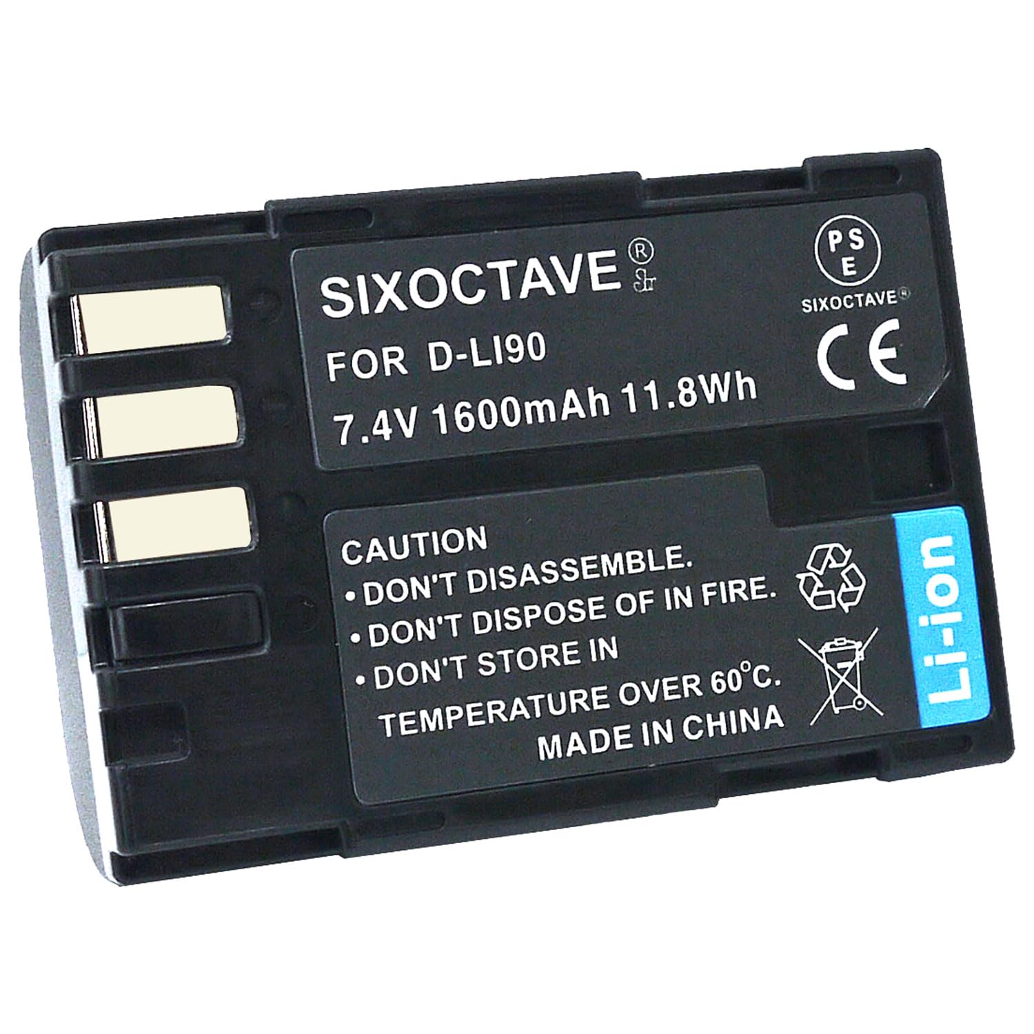 Amazon | SIXOCTAVE D-LI90 D-LI90P 互換 バッテリー