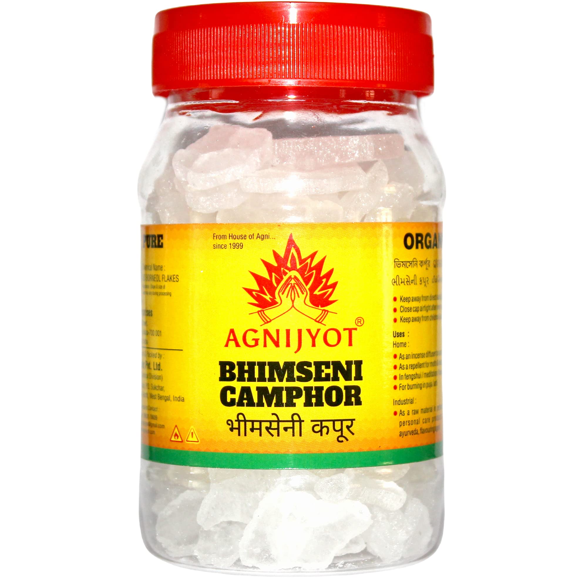 Agnijyot Bhimseni Camphor Kapoor, Organic Camphor, Diffuser Camphor (100 gm) (B09DYL3RK1) Amazon Price History, Amazon Price Tracker