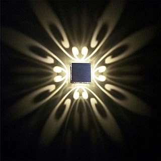 Led Lampada da Parete 3W AC85-265V 3000K Stile Moderno in Alluminio Luci da Muro Up Down Camera da Letto /Bagno/Interni/Soggiorno/Corridoio/Bianco caldo Lampada da Parete