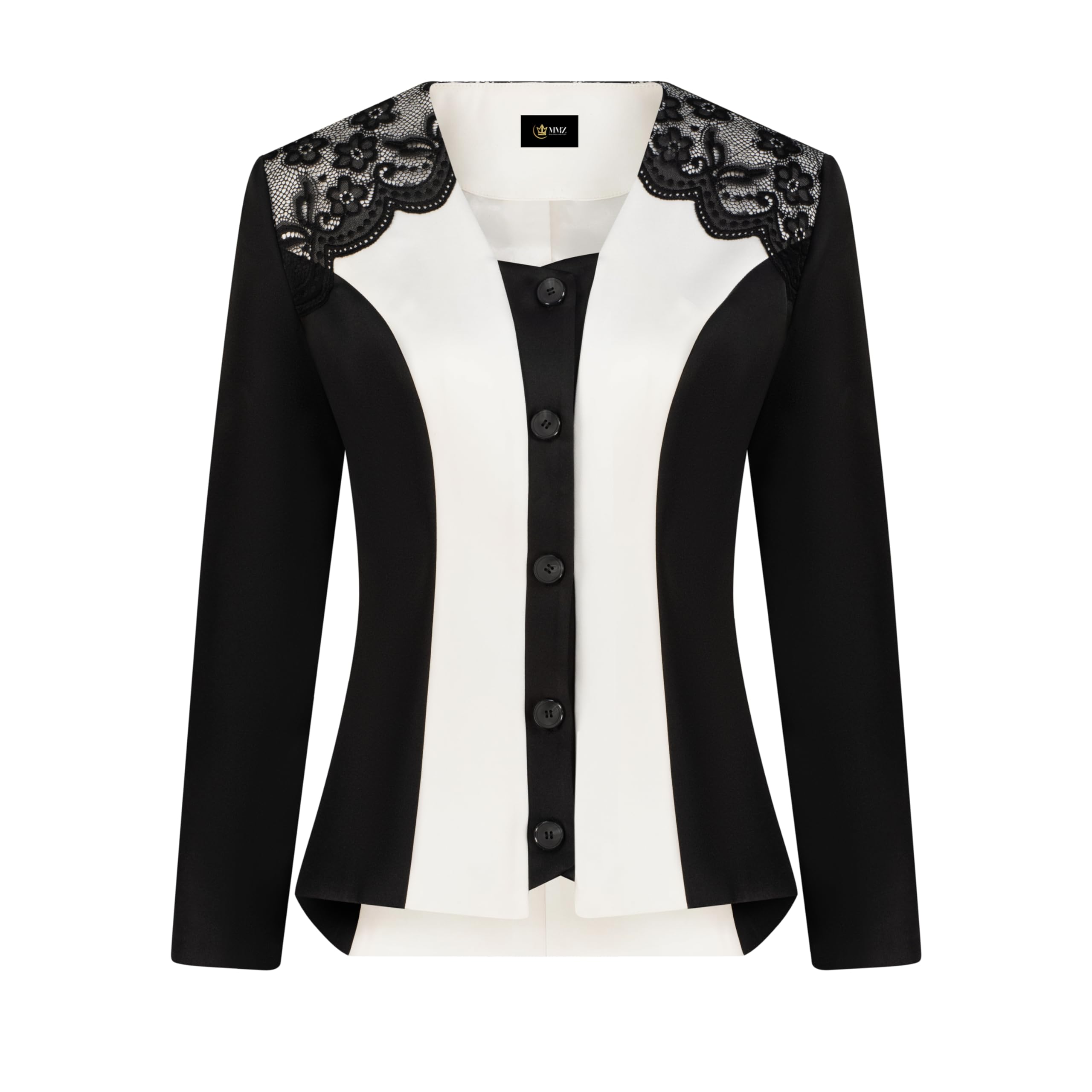 Womens Eclipse Blazer-Elegant Dressy Jacket for Special Occasions