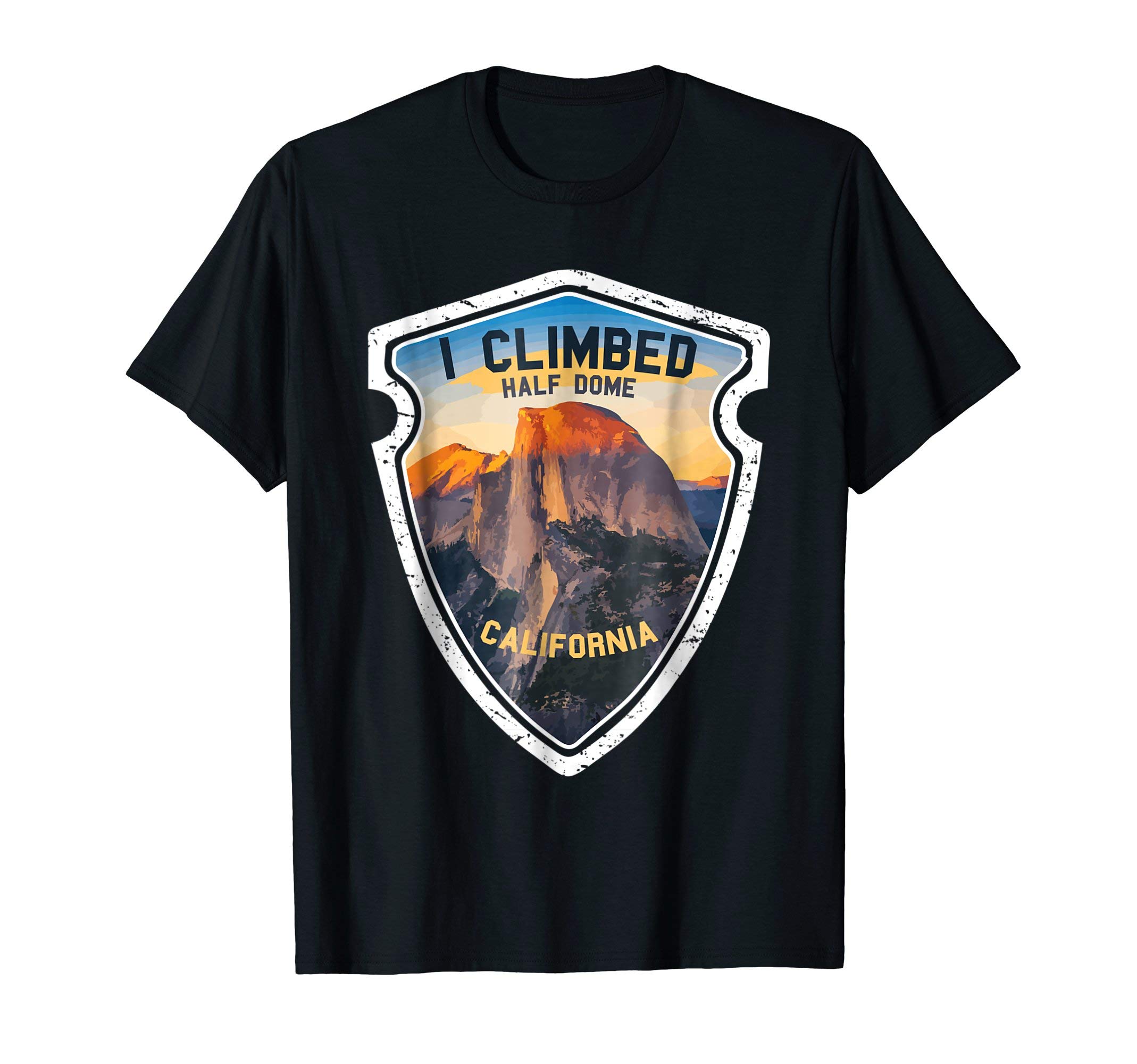 Yosemite Half Dome ShirtsI Climbed Half Dome Shirt Hikers Climbers Yosemite Half Dome T-Shirt
