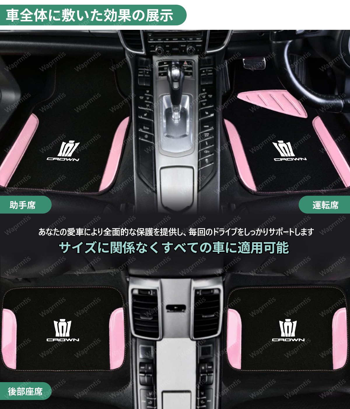 Amazon.co.jp: ホンダ シビックタイプr fl5 車用フロアマット 防水 防