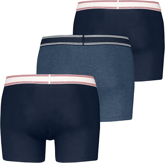 Levi's Remastered Bodywear (Pacco Da 2) - Boxer Uomo In Cotone Biologico Elasticizzato