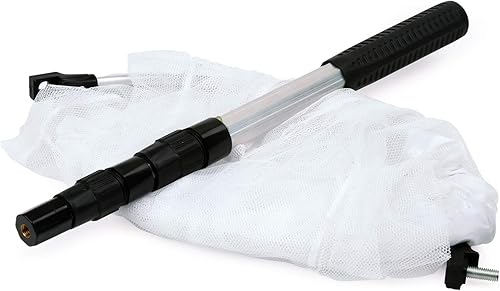 Vista 6 de RESTCLOUD Red de mariposa con anillo de 16 pulgadas, profundidad neta de 36 pulgadas, mango que se extiende hasta 36 pulgadas