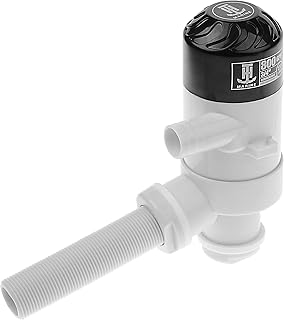 T-H Marine 800 GPH Thru-Hull Livewell Pump - High-Performance Marine Livewell Pump for Fishing - Durable & Corrosion-Resistant Design with Quiet Operation - Easy Installation & 3/4 Inch Hose Outlet