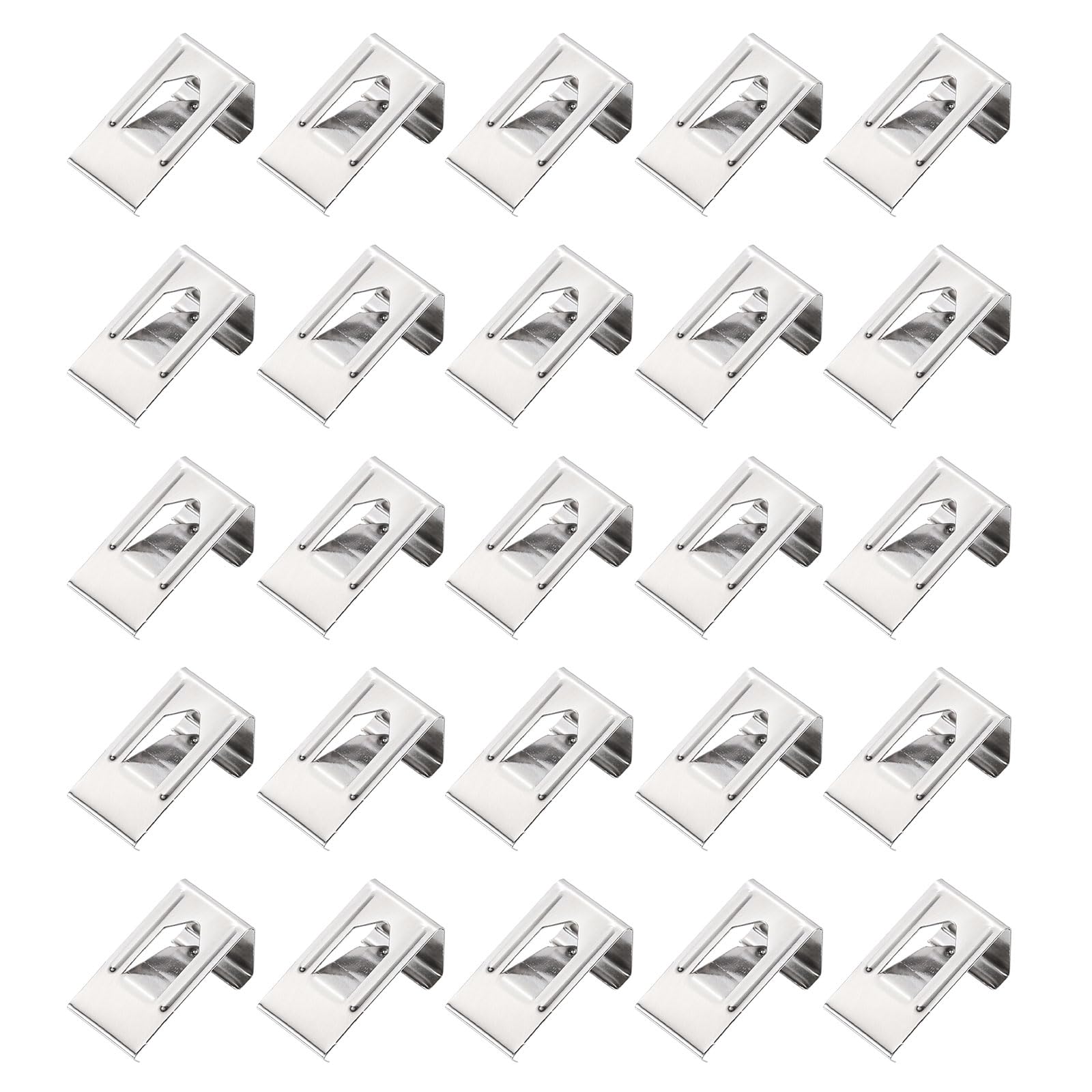 Ganchos para marcos de fotos en salones y galerías domésticas con 50 clips uxcell