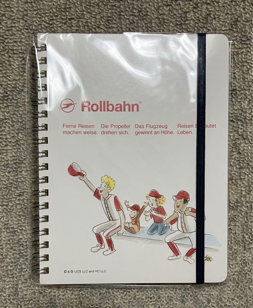 Rollbahn ロルバーン ポケット付メモL おさるのジョージ ノート 6冊 Amazon.co.jp: ロルバーン ポケット付メモ L おさるのジョージ ベース