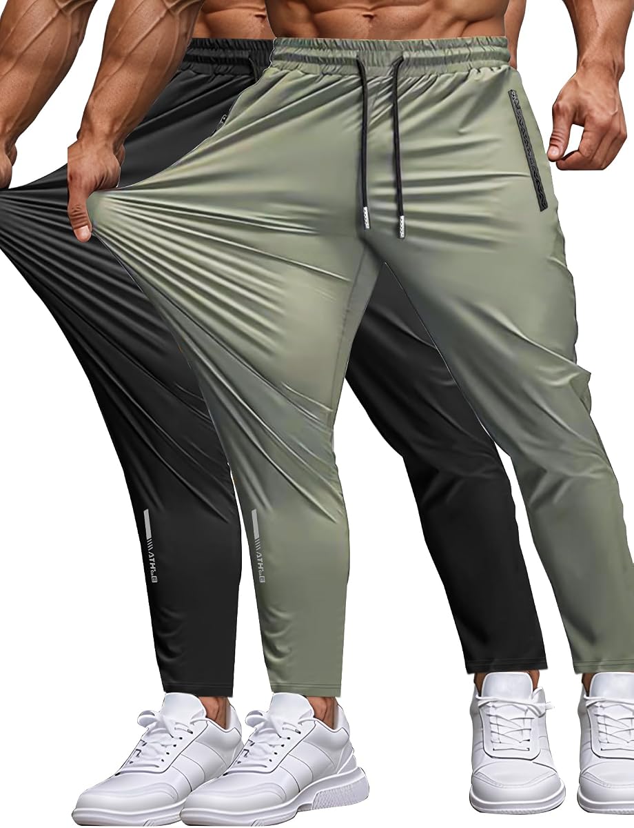 Men's Sweatpants Lightweight Active Pants Quick Dry