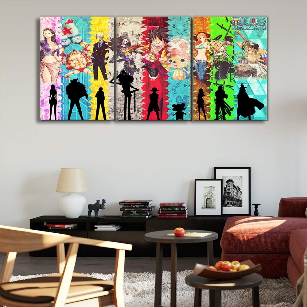 Impression sur toile de bande dessinée pour habiller un mur de chambre