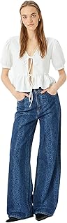 KOTON Womens Puff Sleeve Blouse Classic (pack of 1)