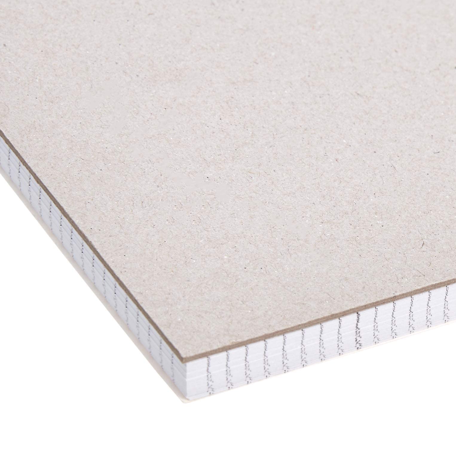 Amazon Basics Quaderno A4 a spirale, 80 fogli, 160 pagine, 90 g/m², 5 unità, Bianco