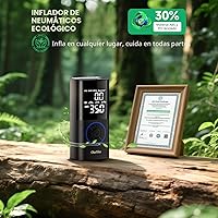 Vista 9 de OlarHike Inflador de Neumáticos Compresor de Aire Portátil, Sistema Inteligente de Doble Manguera, Bomba de Aire Automática de 160PSI