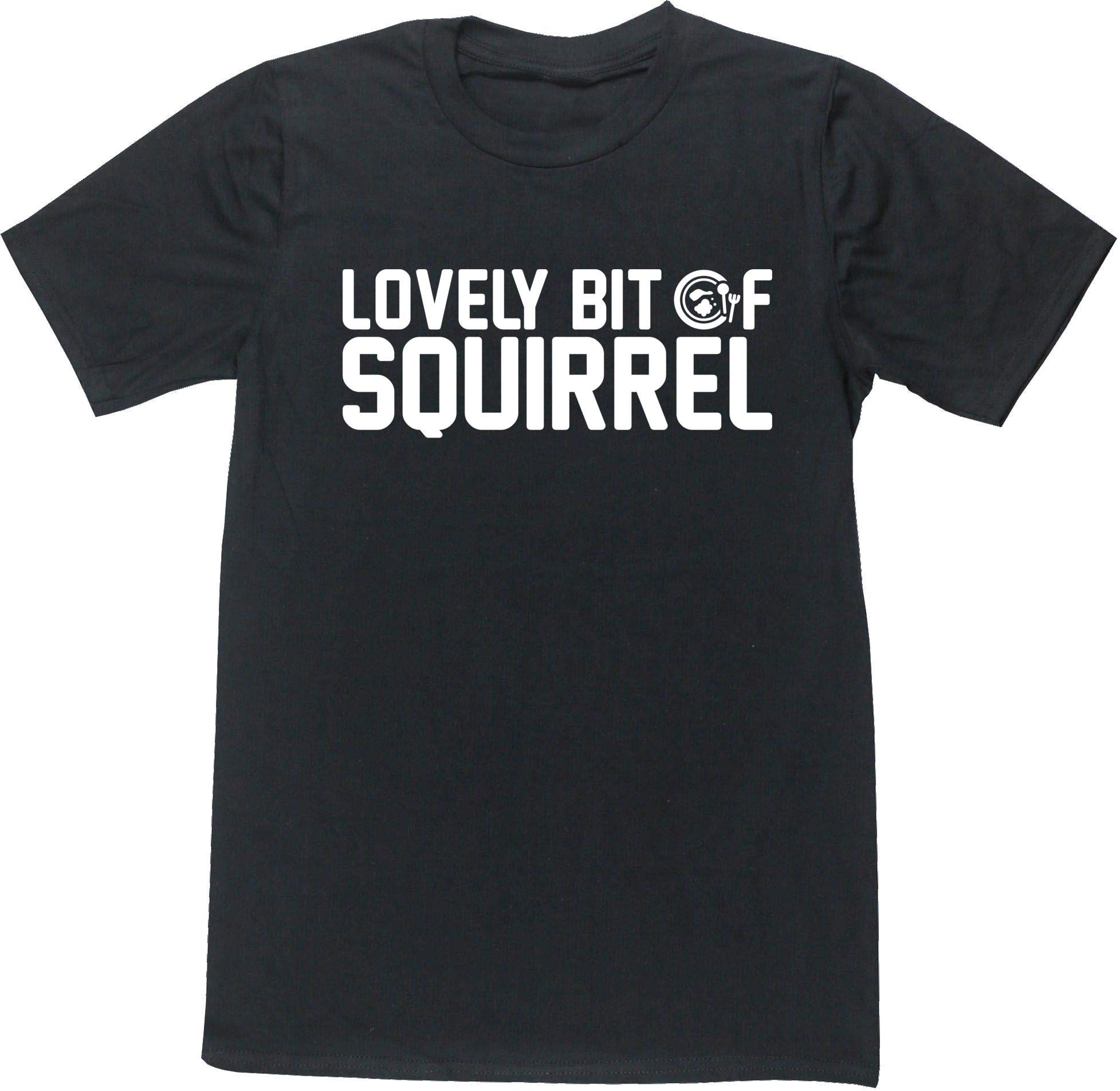 HippowarehouseLovely bit of Squirrel Unisex Short Sleeve t-Shirt (Specific Size Guide in Description)