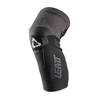 Leatt Knee Guard Airflex Hybrid Black, XXL | cycling-protective-gear