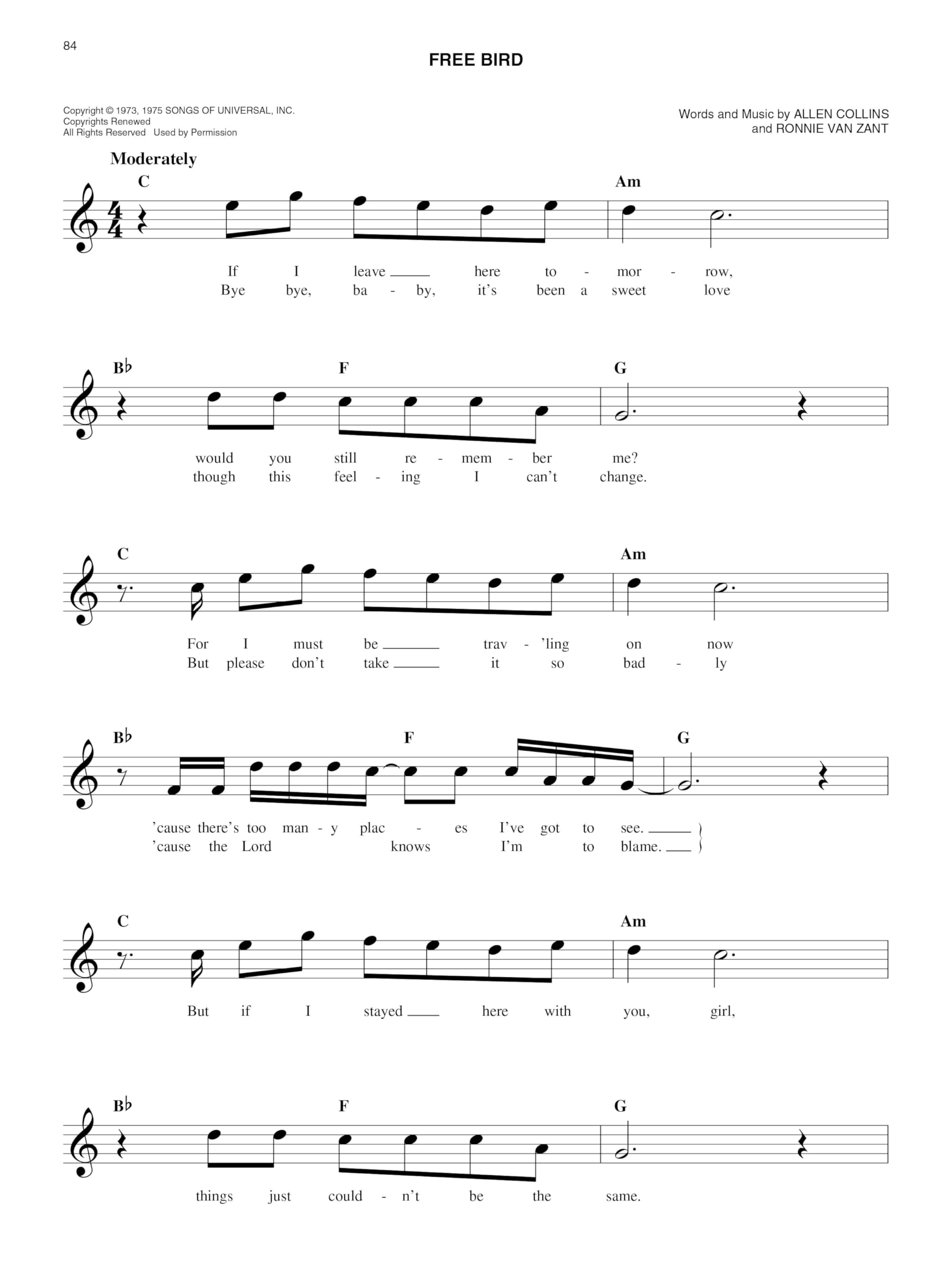 The easy seventies fake book - melodie, paroles et accords: Melody, Lyrics and simplified Chords 100 songs in the key of "C", '70s