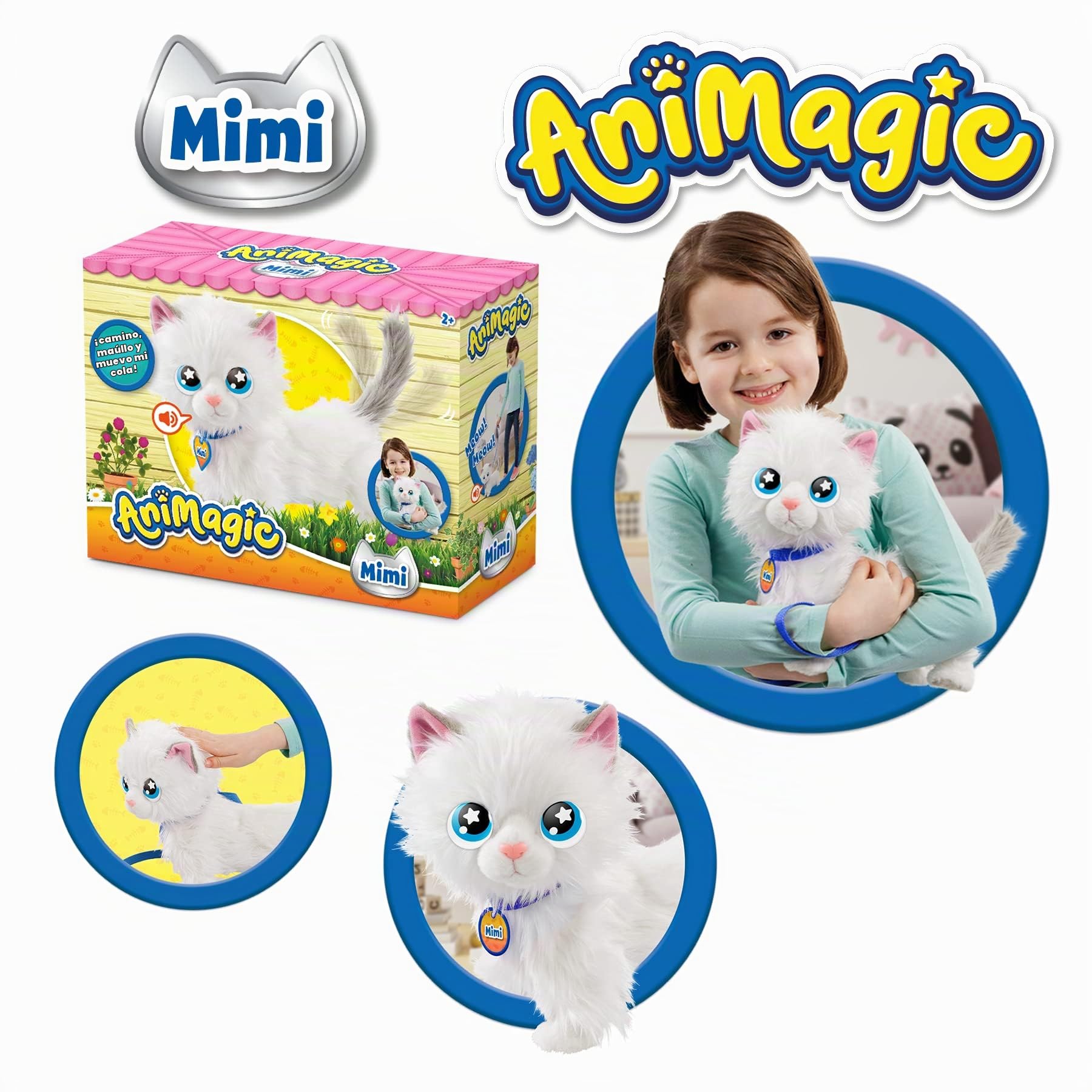 Goliath Mimi Mimitos - Peluche Interactivo Adorable Creativo desde 3 Años