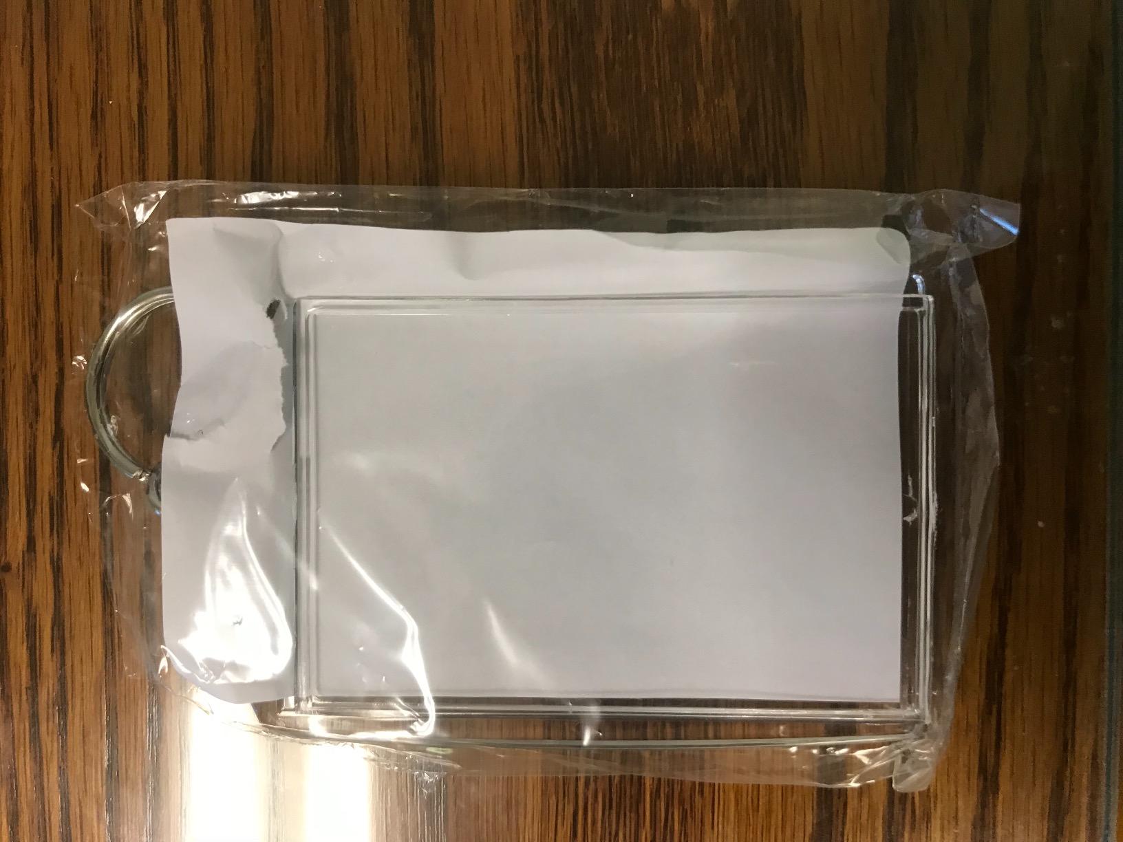 You can reopen them! Great project idea! Fits exactly 2”x 3” photos