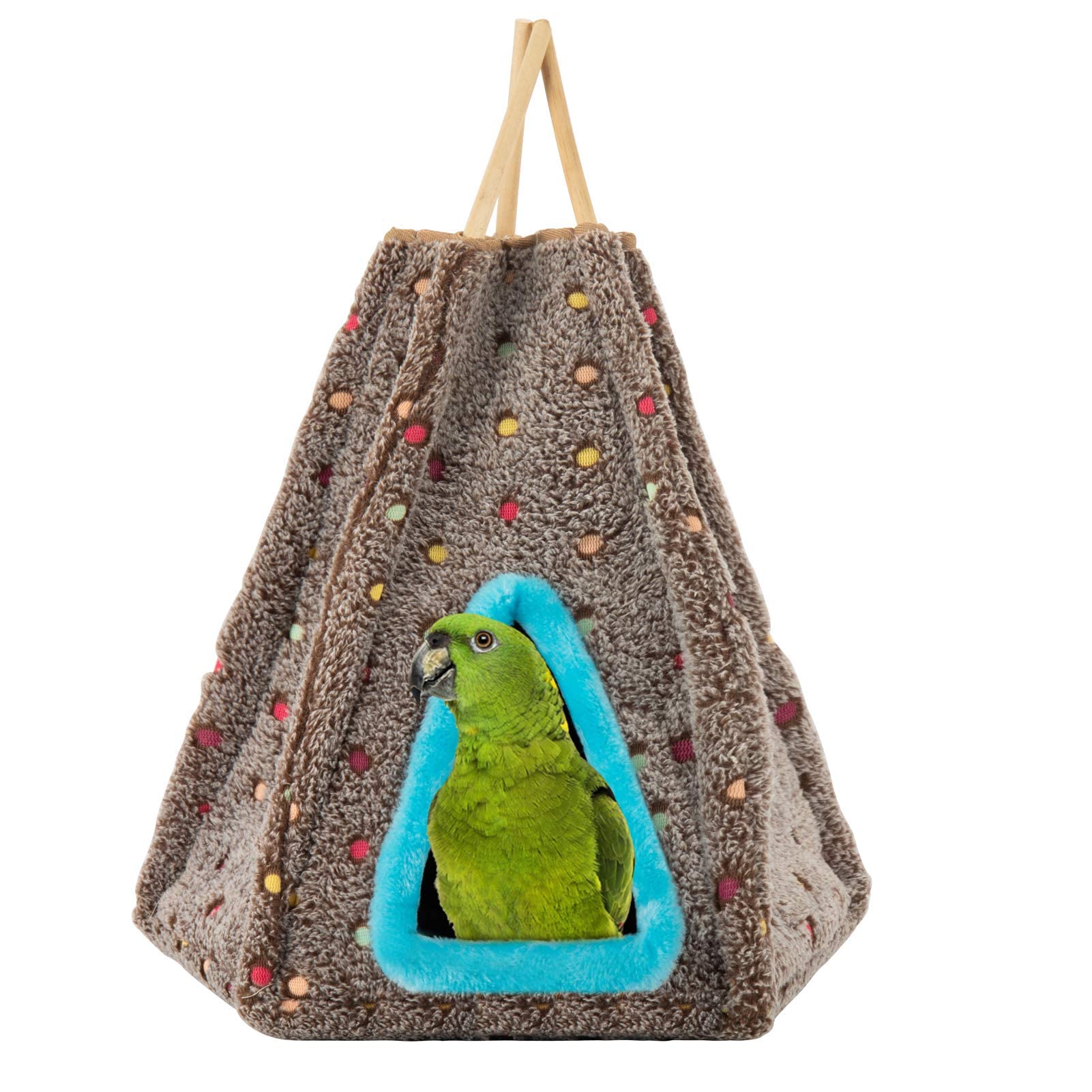 Buy MEWTOGO Pentagon Stand Winter Warm Bird Nest House Birds Snuggle